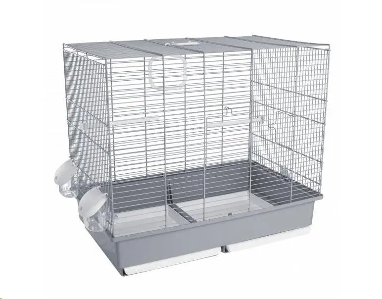 Jaula Pajaro 614 Gris (58X36X51,5 Cm)