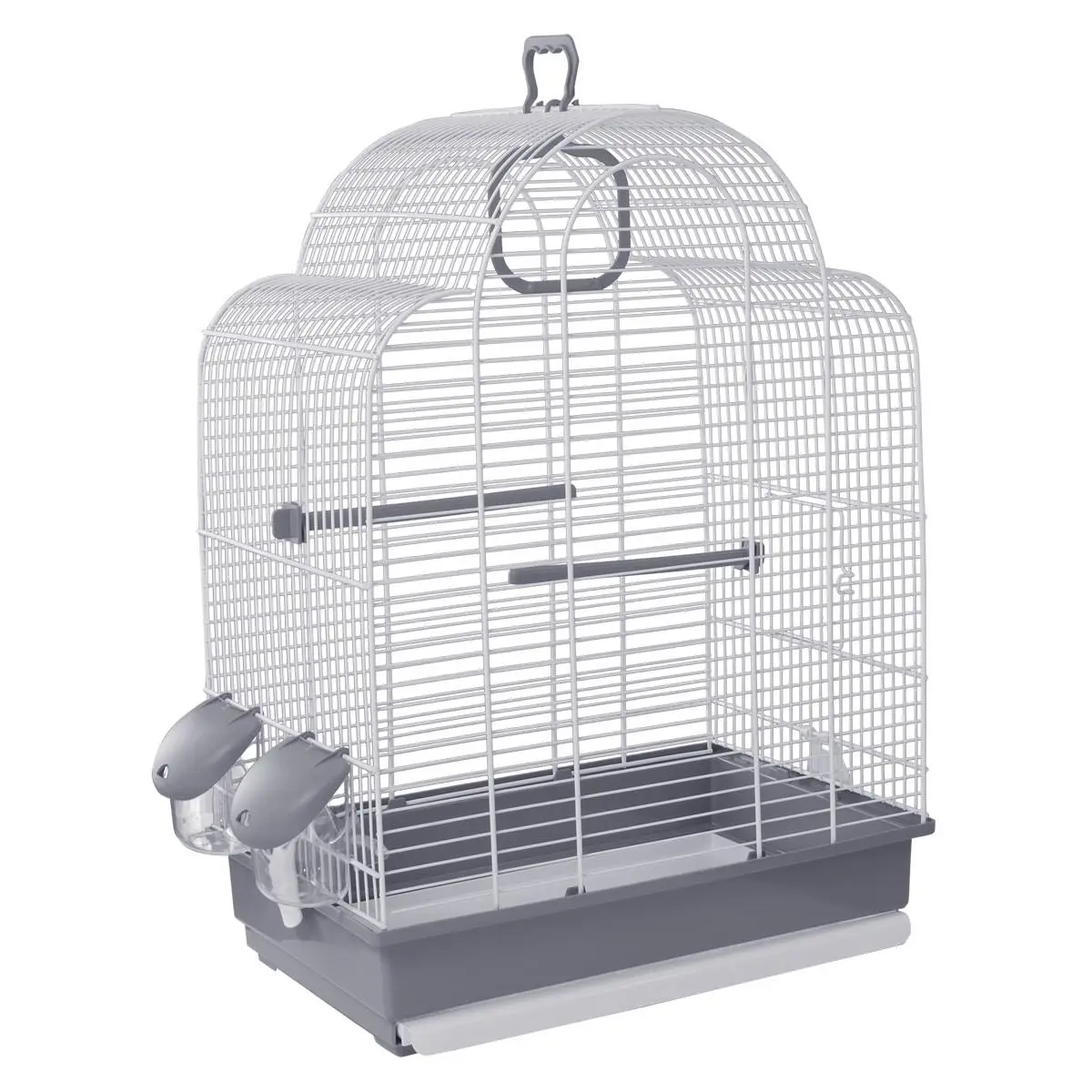 Jaula Pajaro 648 Negra (39X25,5X54 Cm)