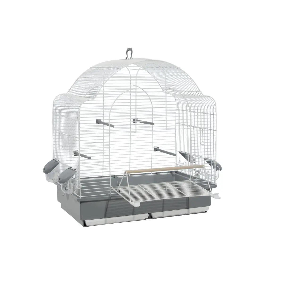 Jaula Pajaro 653 Crema(58X36X57,5 Cm)