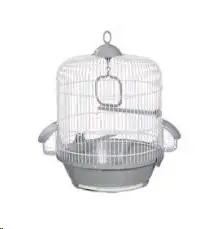 Jaula Pajaro 716 Blanca Gris (31,5X40 Cm)