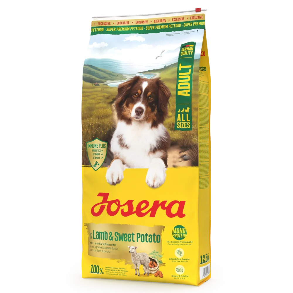 Josera Cordero y Batata Pienso Sin Cereales para Perros