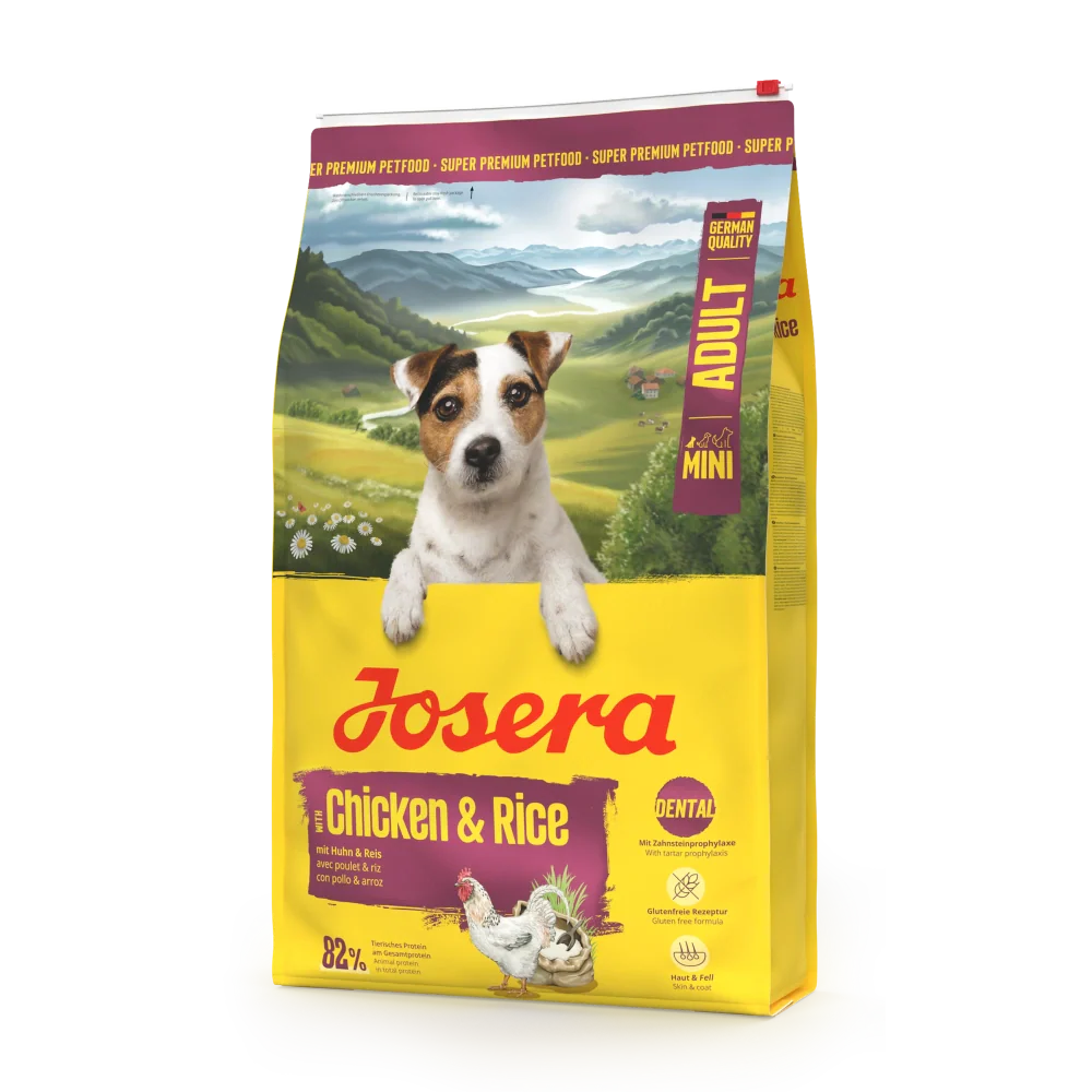 Josera Mini Pollo y Arroz Pienso Sin Gluten para Perros