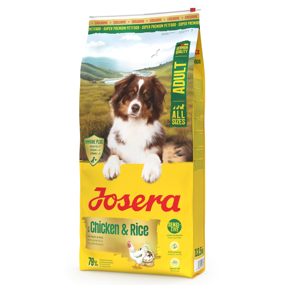 Josera Pollo y Arroz Sensitive Pienso Sin Gluten para Perros