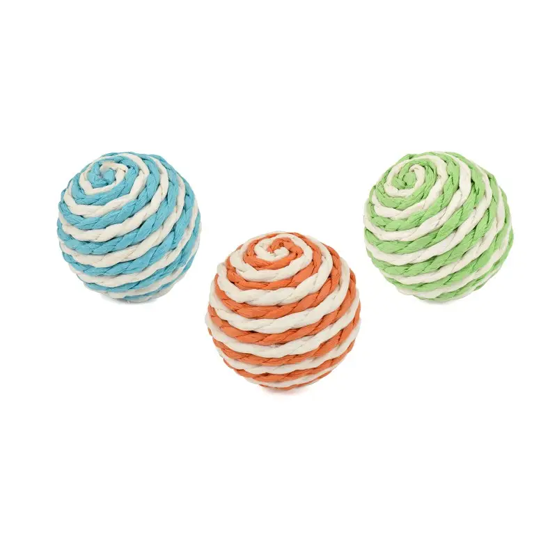 Juguete Gato Pelota Spiral Colores