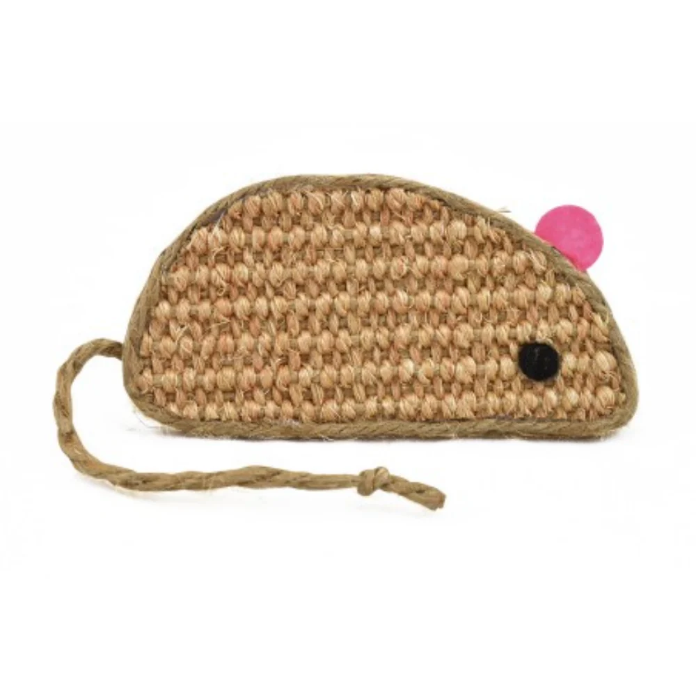 Juguete Gatos Nayeco Raton Sisal 11,5 cm