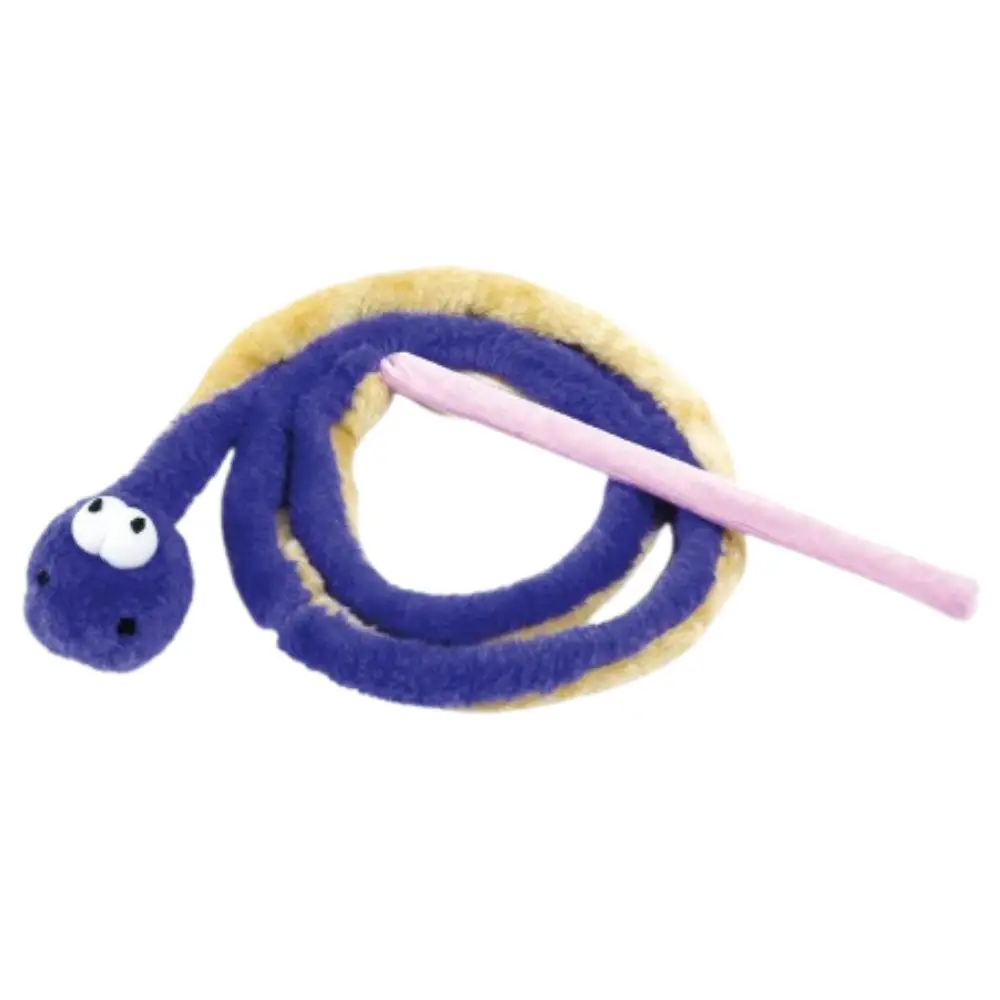 Juguete Gatos Serpiente Peluche con Vara 137 cm