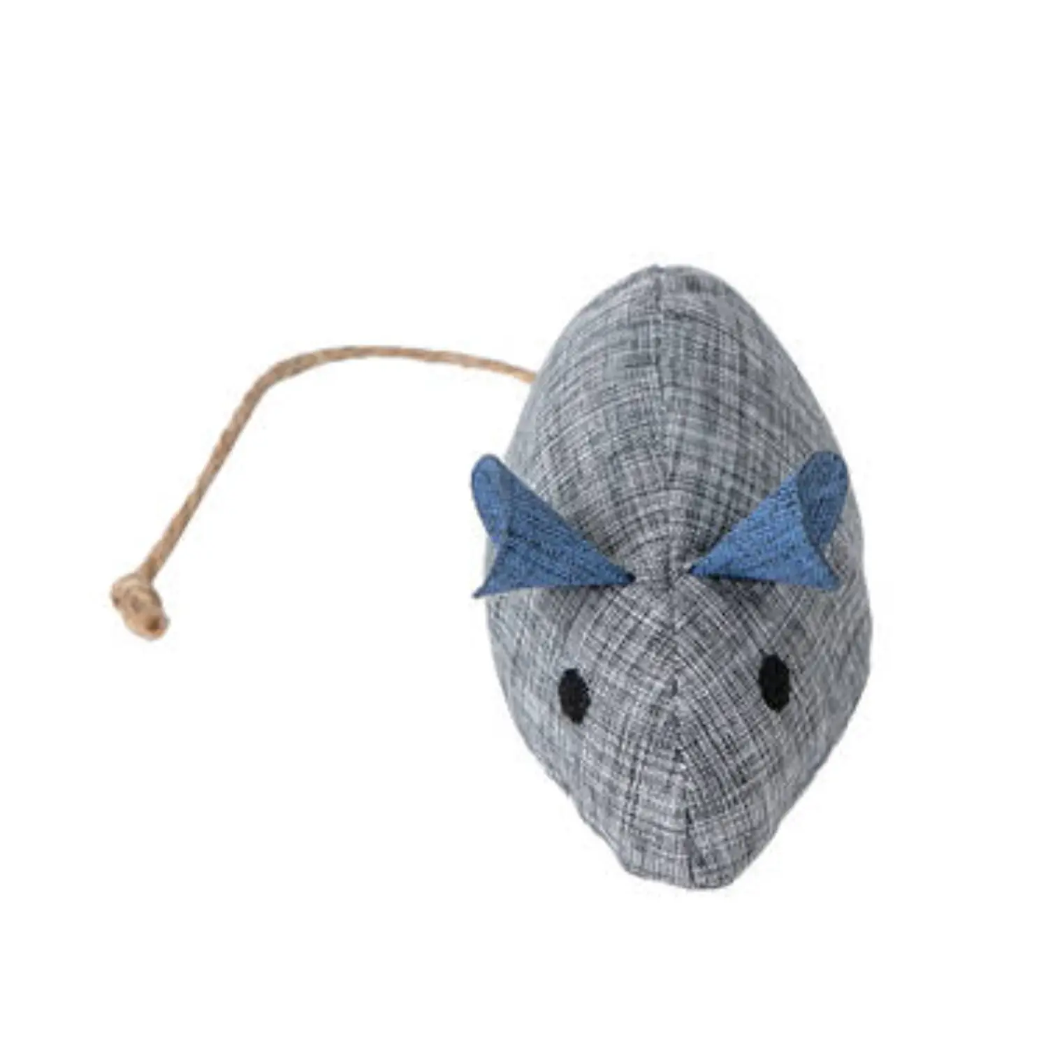 Juguete para Gato Mouse Reciclado con Catnip 14,5x4 cm
