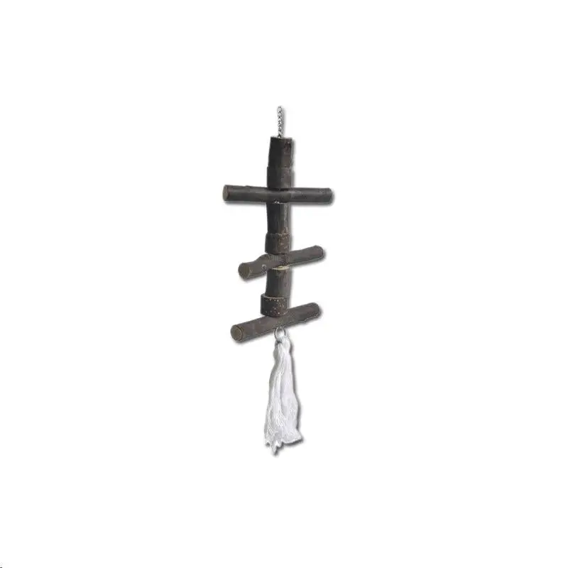 Juguete Para Pajaro con Cuerda Natural Escalada 40 cm