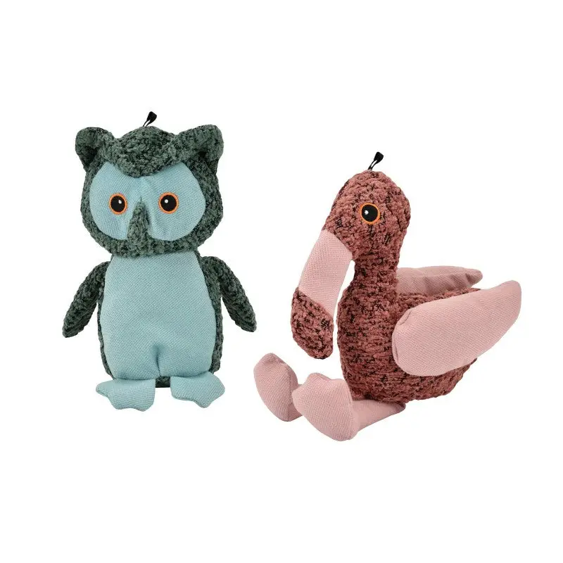 Juguete Perro Ecoline Birds 18 cm