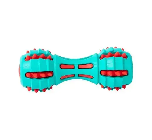 Juguete Perro Goma Dumbbell Snack 7x17,5 cm