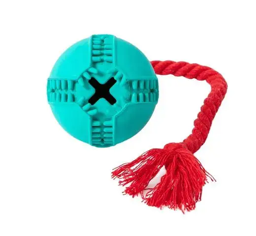 Juguete Perro Goma Pelota Snack 7,6x8 cm