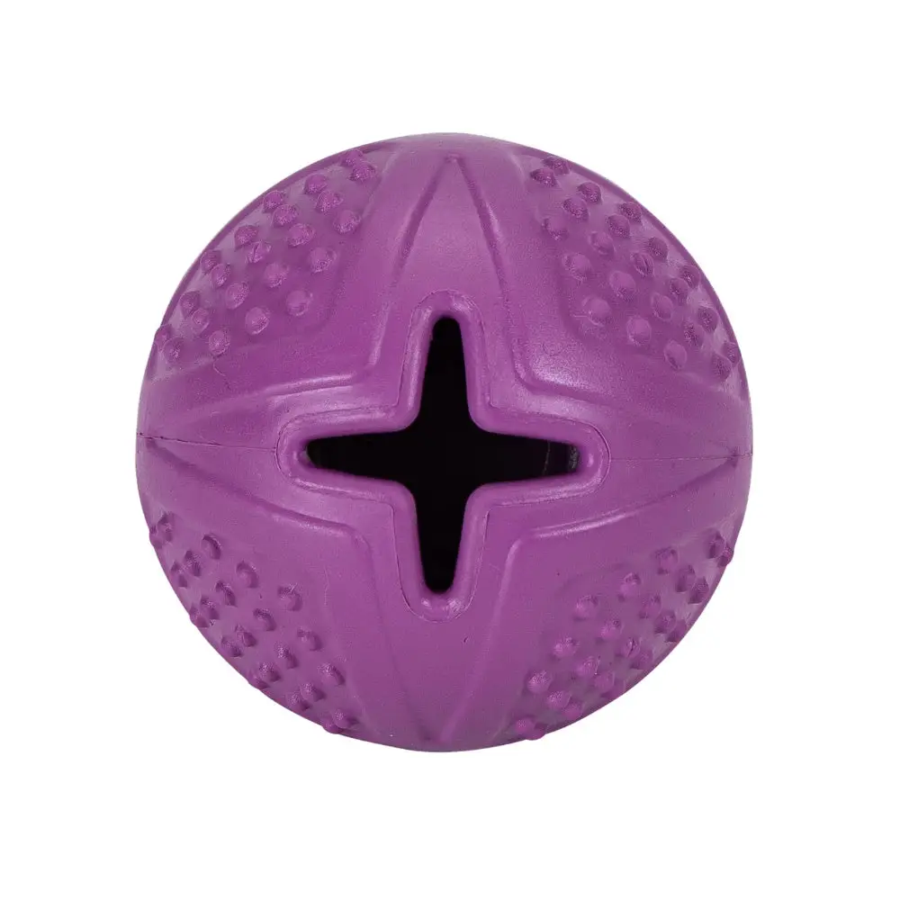 Juguete Perro Goma Snack Magic Mushroom Violeta 8.7x7 cm - Image 3