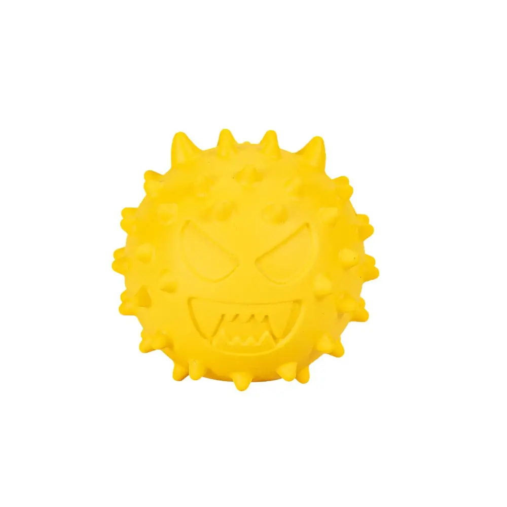 Juguete Perro Goma Snack Pelota Emoji 6,1 cm