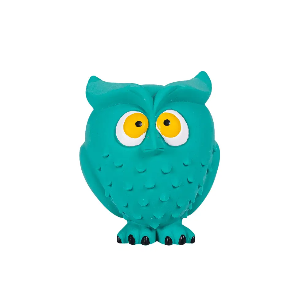 Juguete Perro Látex Owl 11x9x9 cm