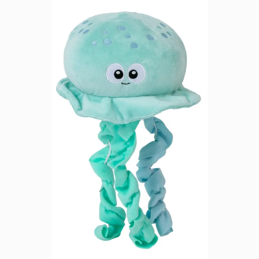 Juguete Perro Octopus Azul Cielo 20x32 cm (Brilla En La Oscuridad) - Image 2