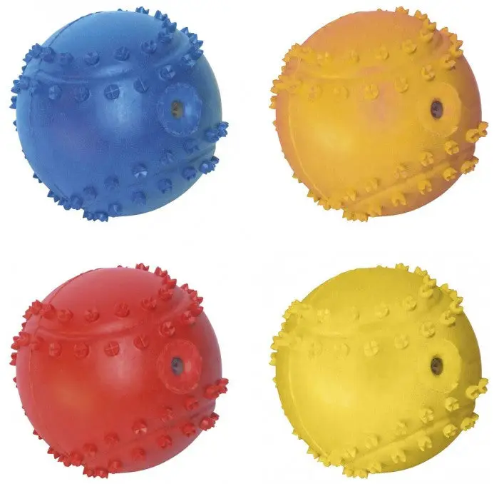 Juguete Perro Pelota Beisbol con Sonido 6X6X6 cm