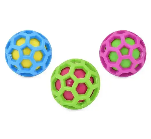 Pelota Doble para Perro 8,8 cm con Sonido