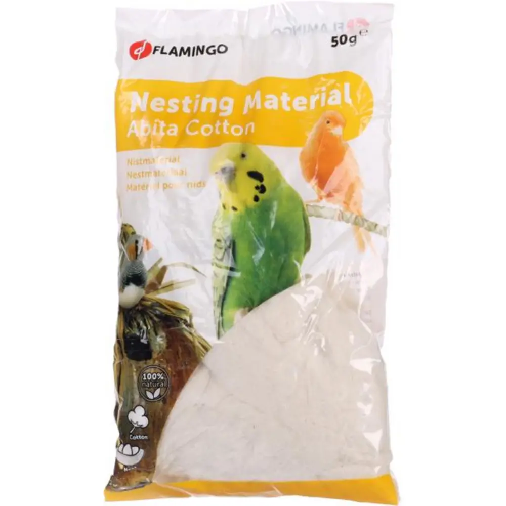 Flamingo Pelote Blanco Para Nido Bolsa 50 g