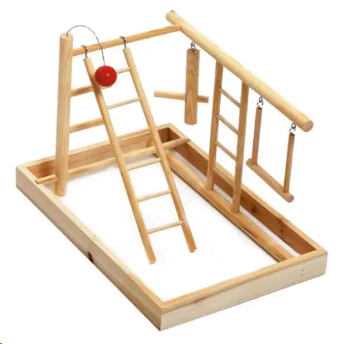 Flamingo Plaza Para Jugar Pájaros 35X25X27