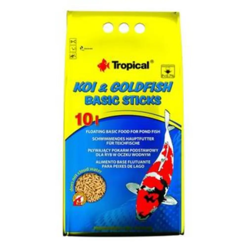 Tropical Koi & Goldfish Basics Sticks Comida para Peces - Image 3