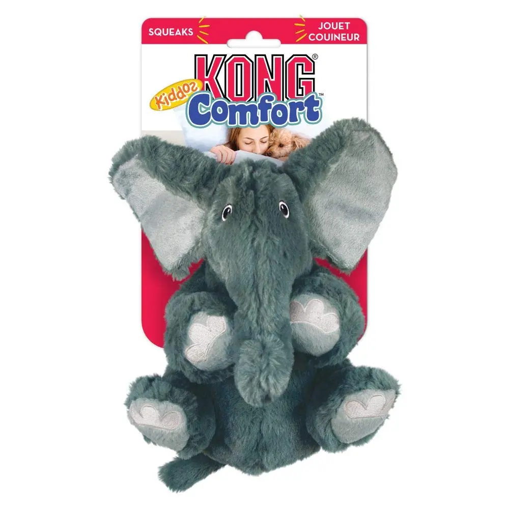 KONG Comfort Kiddos Elephant XS Juguete para Perros