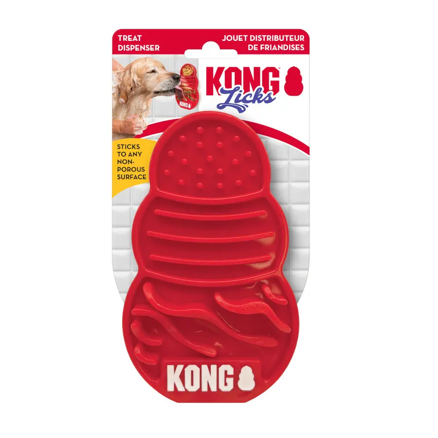 KONG Licks L Juguete para Snacks de Perros