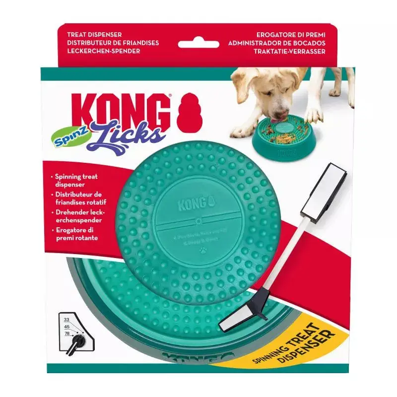 KONG Licks Spinz S Juguete para Perros