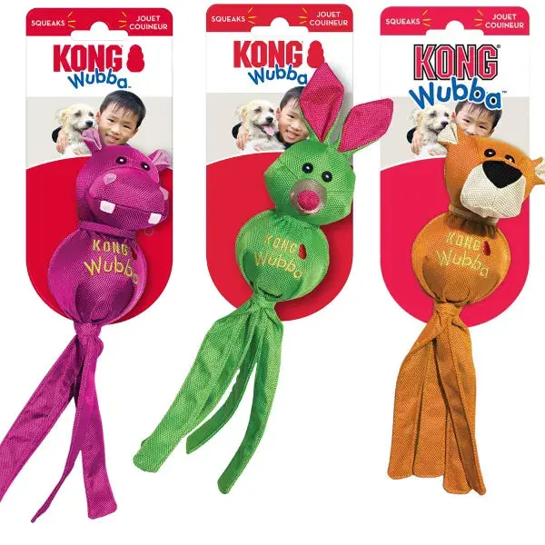 KONG Wubba Friend Ballistic L Juguete para Perros 1 ud