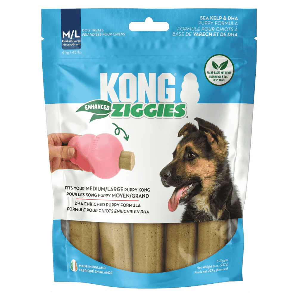 KONG Ziggies Enhanced Snack para Perros Adultos y Cachorros - Image 4
