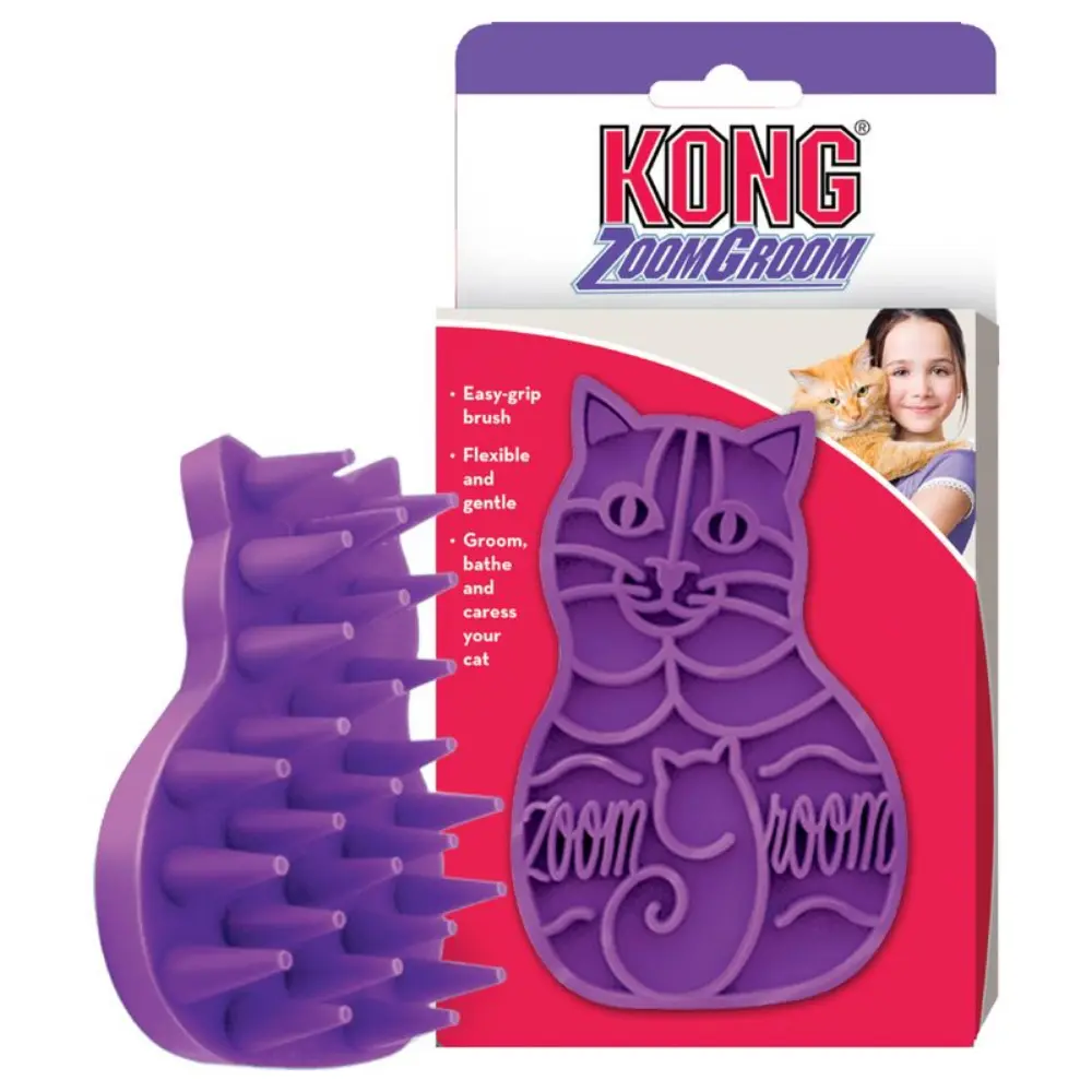 KONG Zoom Groom Cepillo Gatos