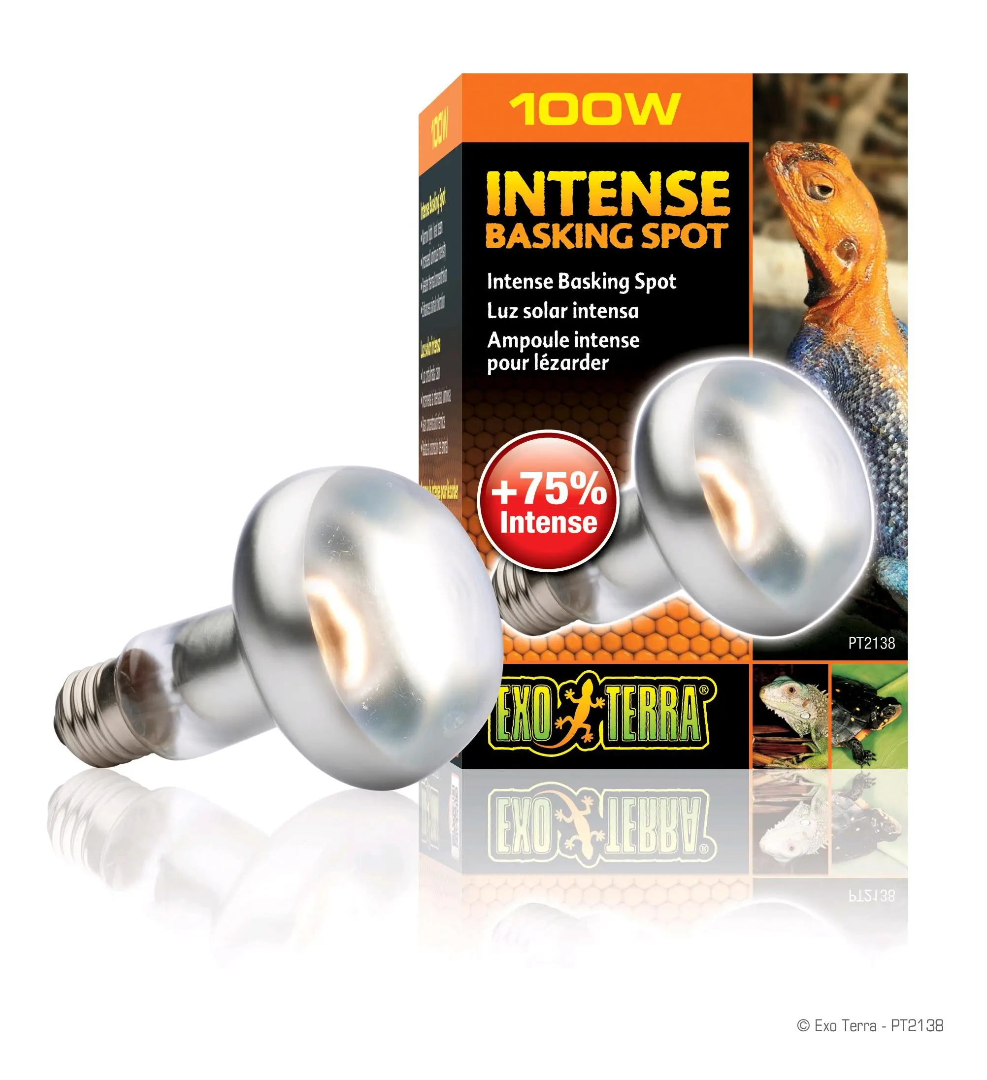Lámpara Focalizada Sun Glo Exo Terra