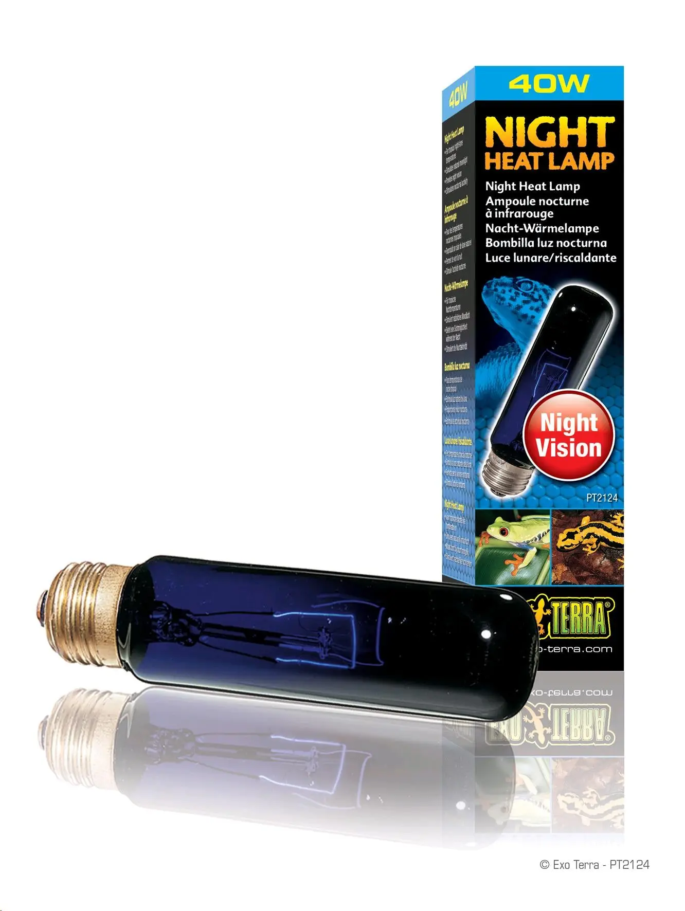 Lámpara Night Glo Incandescente Exo Terra 50W - Image 2