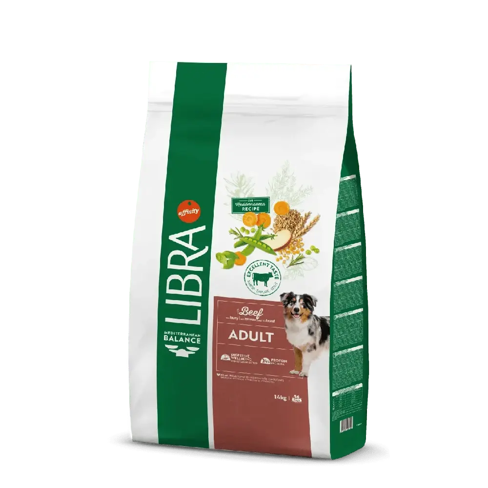 Libra Adult Buey Pienso para Perros