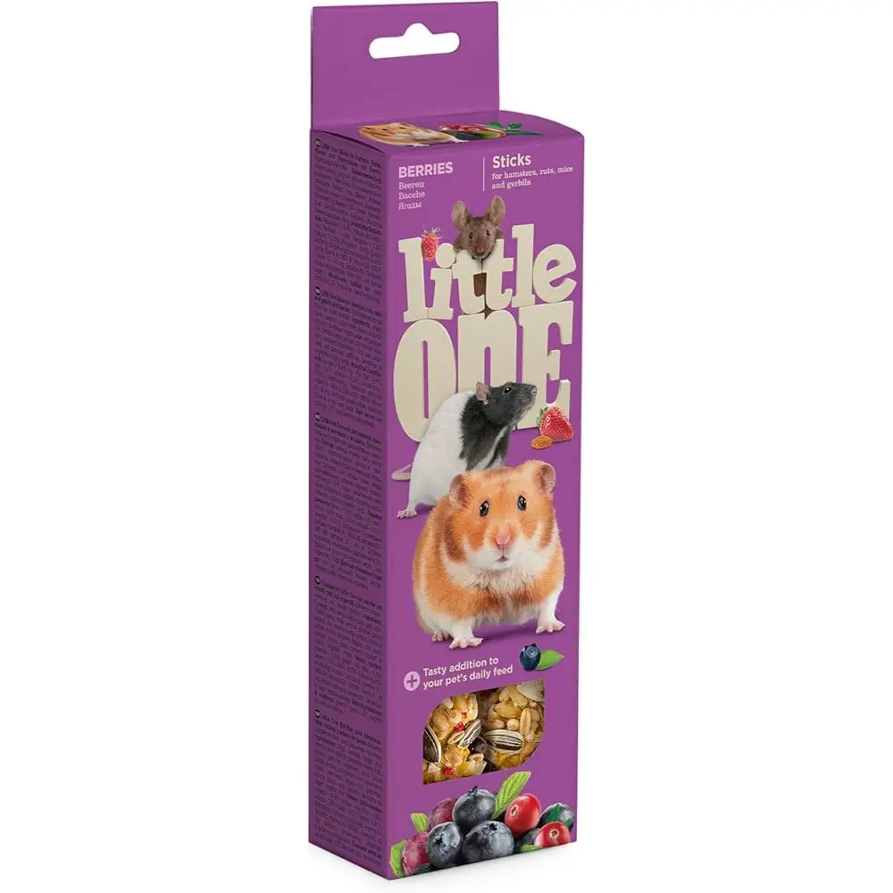 Little One Barritas Roedores con Bayas 2X60 g