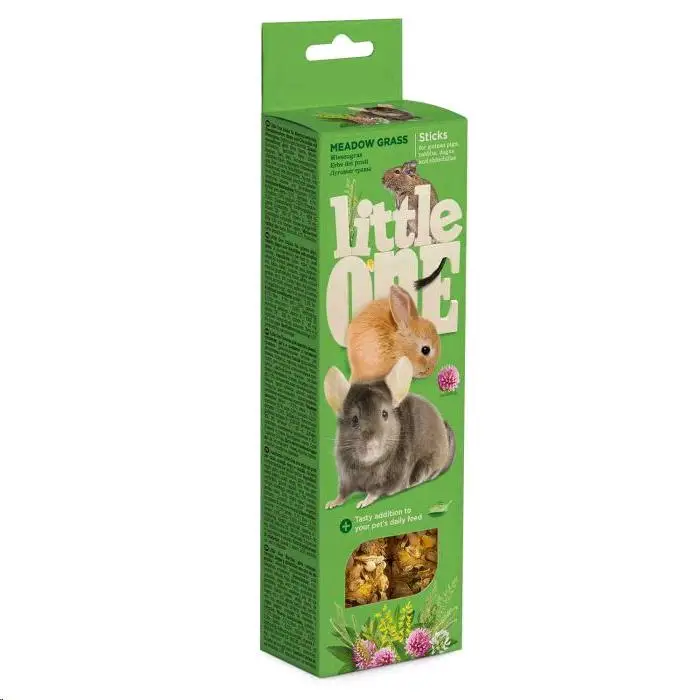 Little One Barritas Roedores con Poa de Los Prados 2X55 g