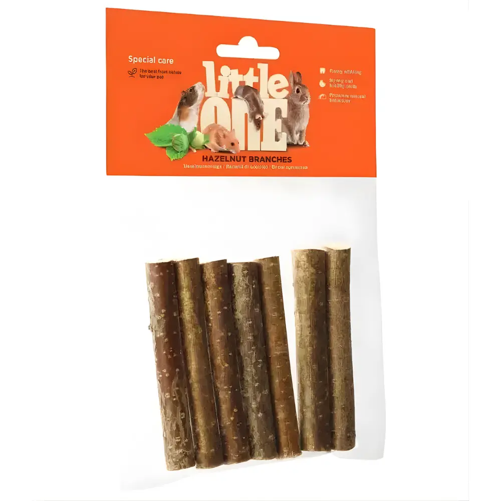Little One Snack Roedores Ramas de Avellano 7 Piezas