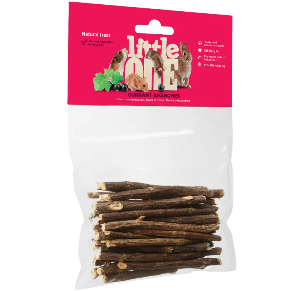 Little One Snack Roedores Ramas de Grosella 50 g