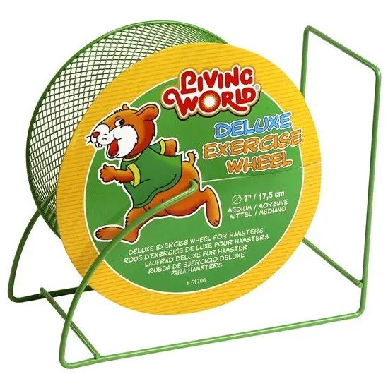 Living World Rueda de Ejercicios Metal 17,5 Cm
