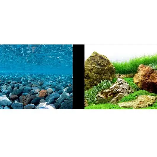 Marina 3D Fondo Rio/Jardin.Japones 30,5 cm X 7,6M