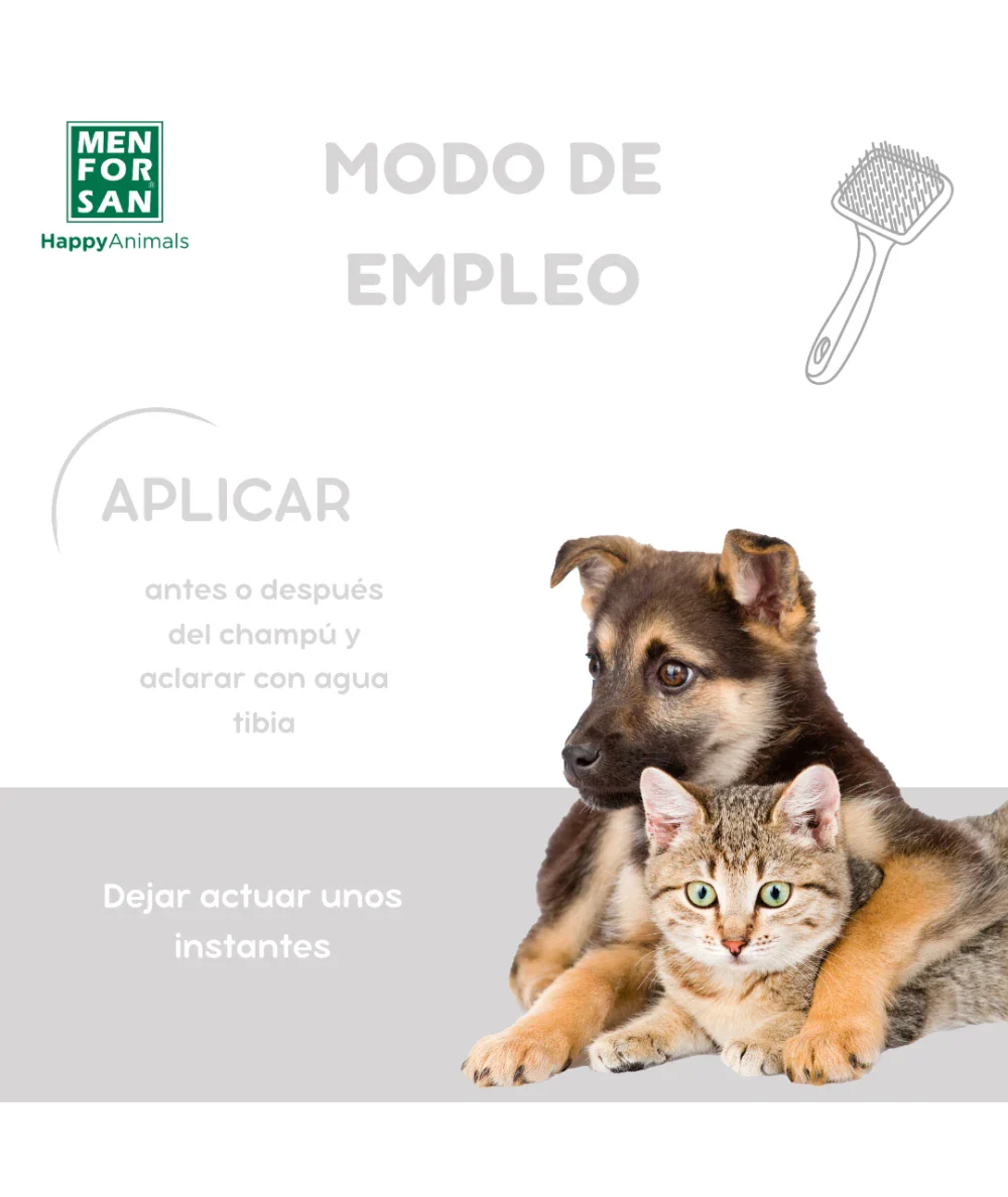 Menforsan Desenredante Acondicionador para Perros y Gatos - Image 4