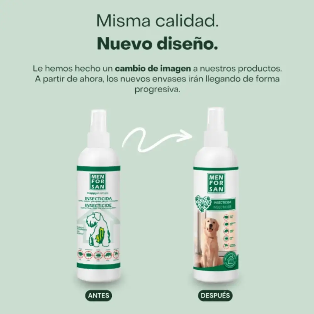 Menforsan Insecticida para el Entorno de Perros | Tetrametrina y Permetrina - Image 2