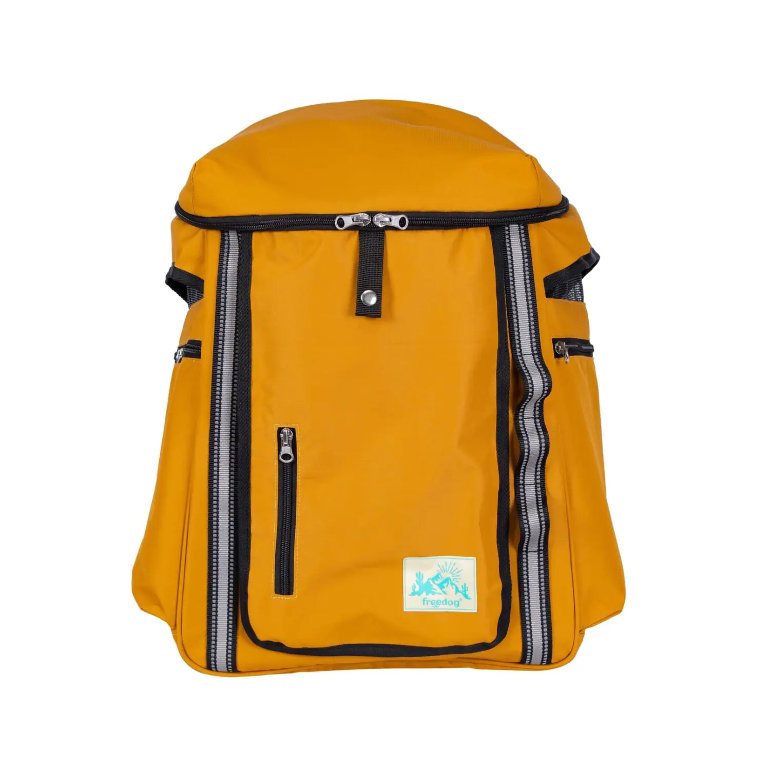 Mochila HighTrail Amarillo Mostaza 47x22x33 cm - Transportín para Perros - Image 2