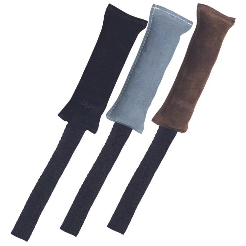 Mordedor de Piel Para Perros S 15 cm Marron Gloria