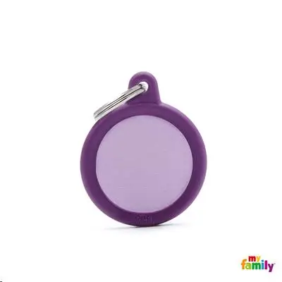 My Family Círculo Aluminio Lila con Goma Hta04Purple