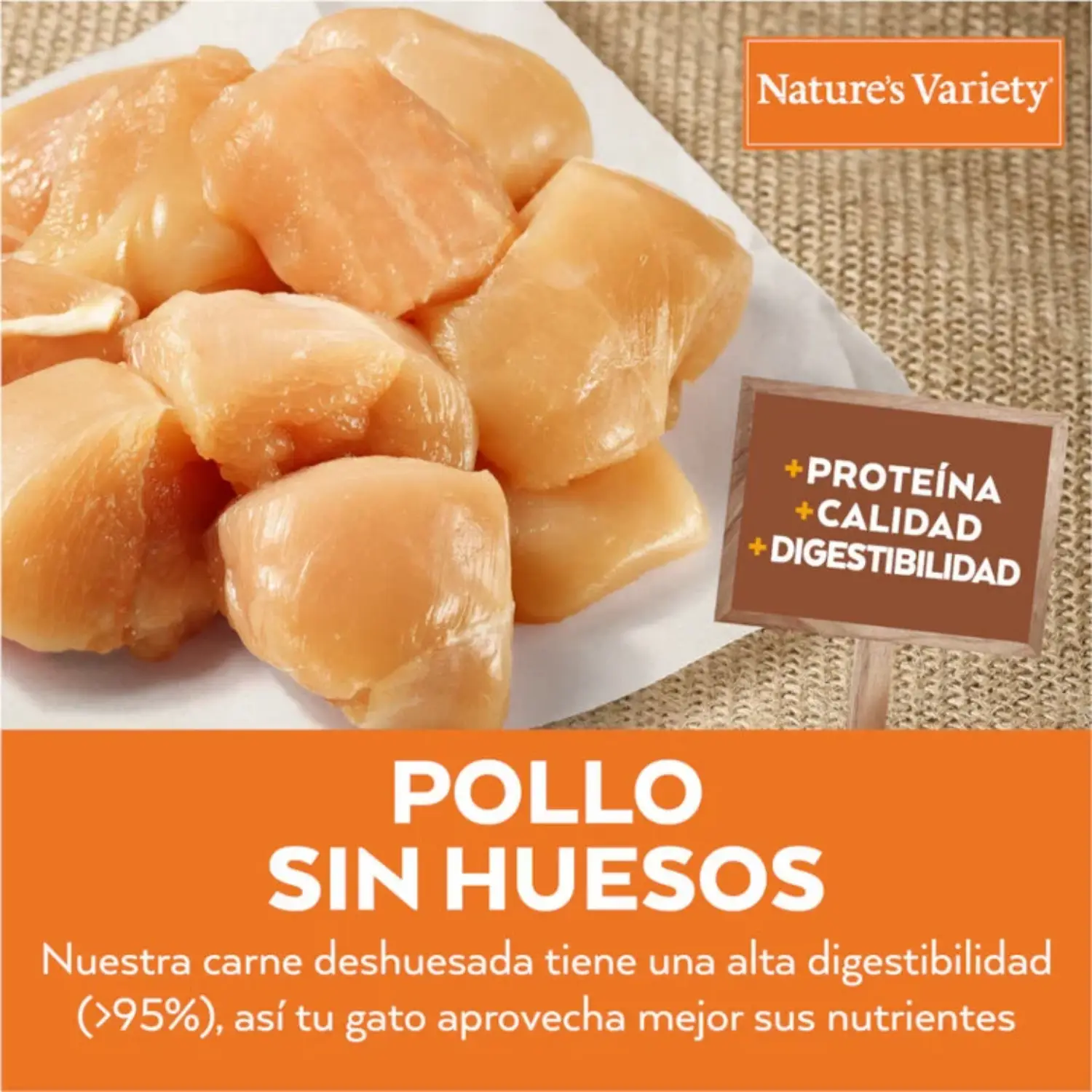 Nature'S Variety Cat No Grain Kitten Chicken Pienso con Pollo para Gatitos - Image 2
