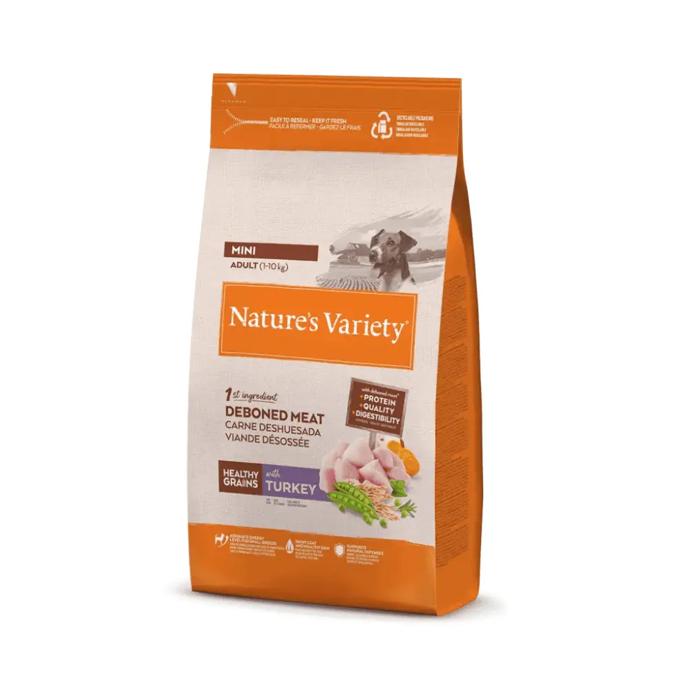 Nature'S Variety Healthy Grain Adult Mini Pavo Pienso para Perros