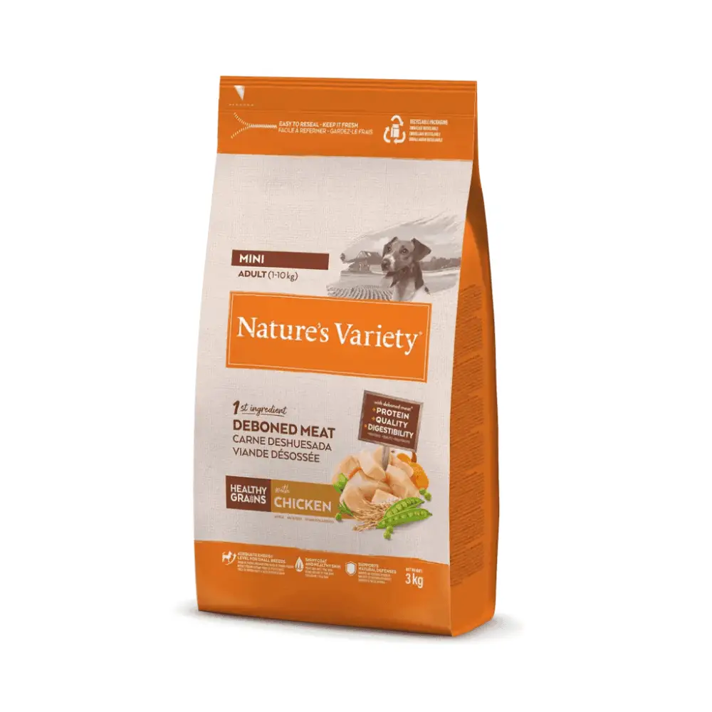Nature'S Variety Healthy Grain Adult Mini Pollo Pienso para Perros