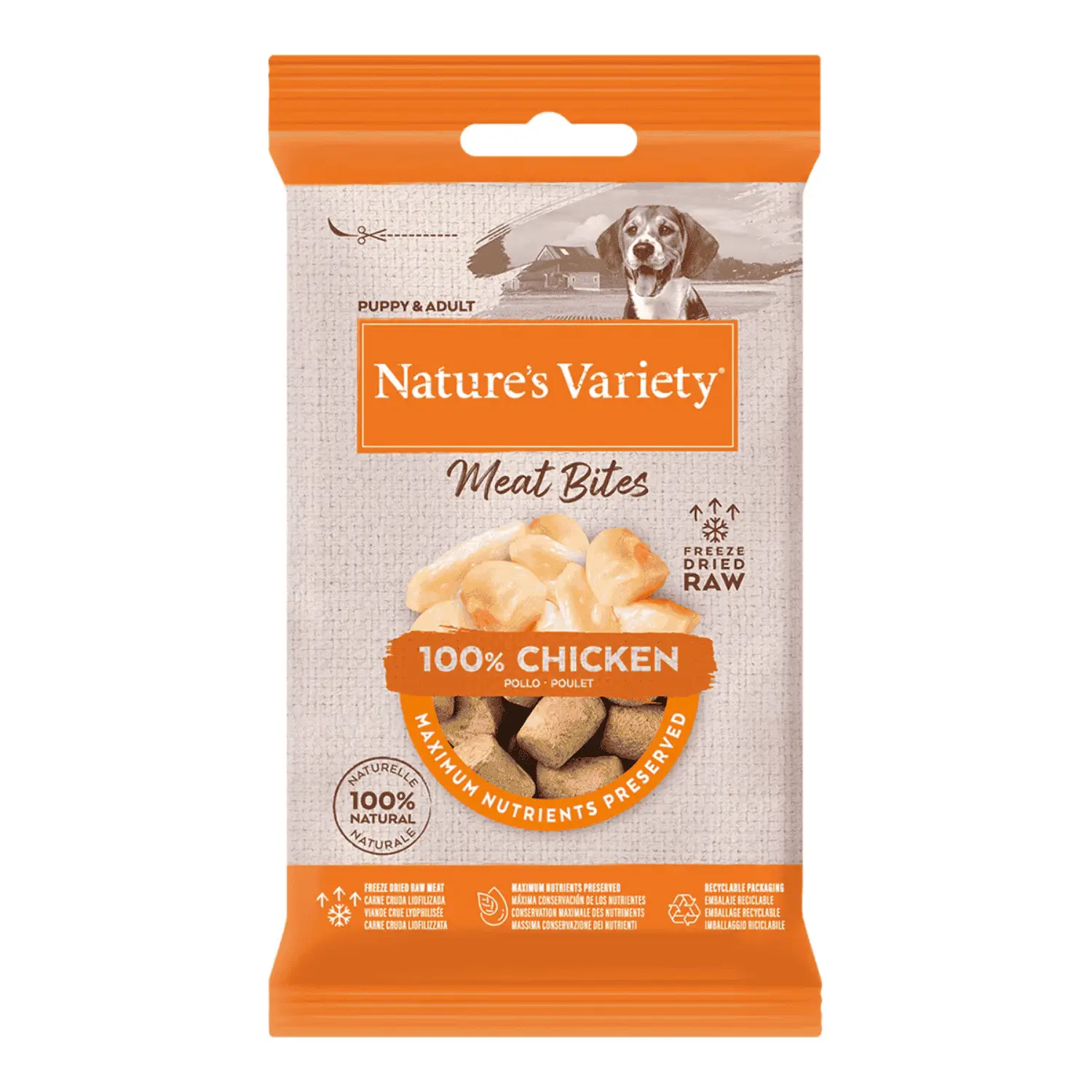 Nature'S Variety Meat Bites 20 g Snack para Perros