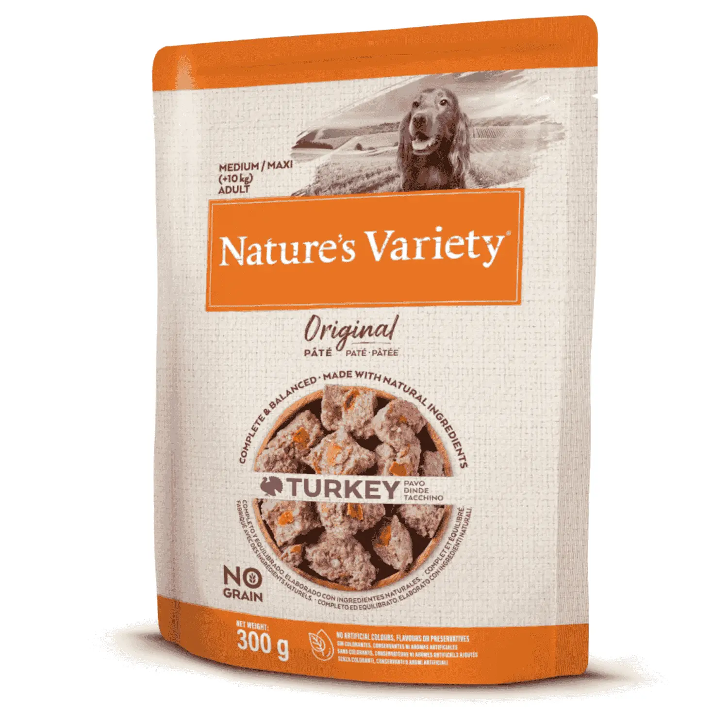 Nature'S Variety Dog Original Paté Medium/Maxi Sin Cereales 300 g - Image 3