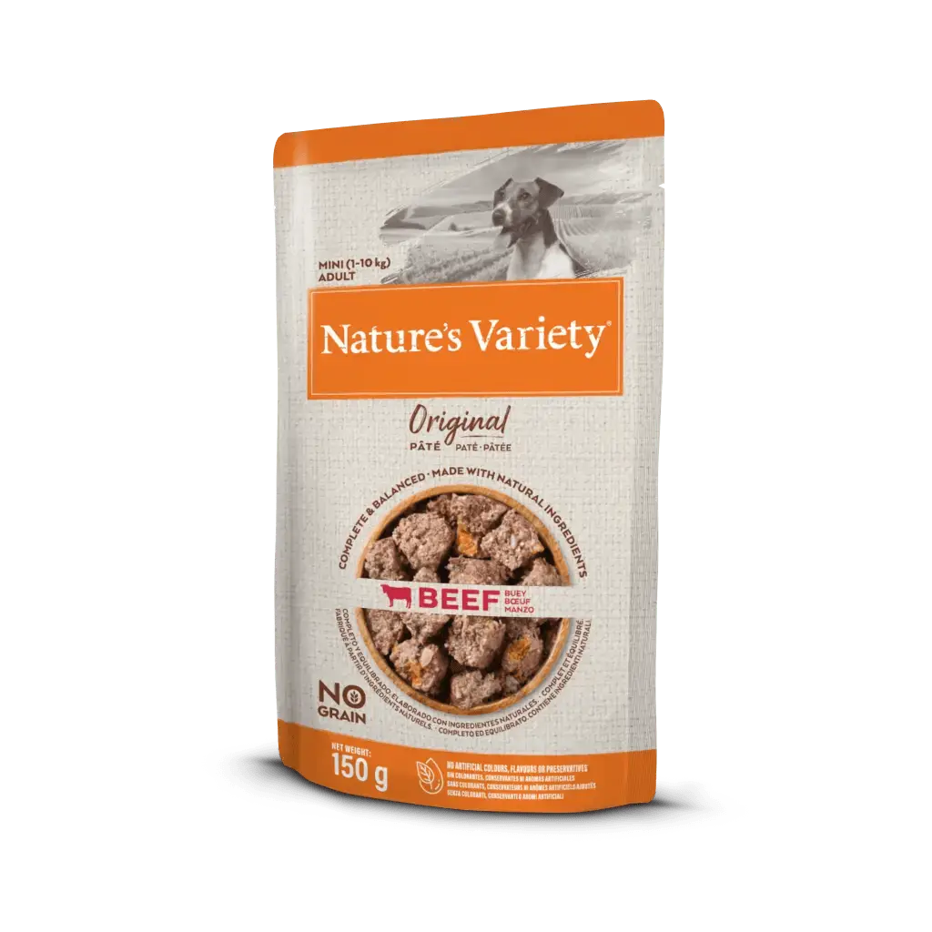 Nature'S Variety Dog Original Paté Mini Buey 150 g Tarrina